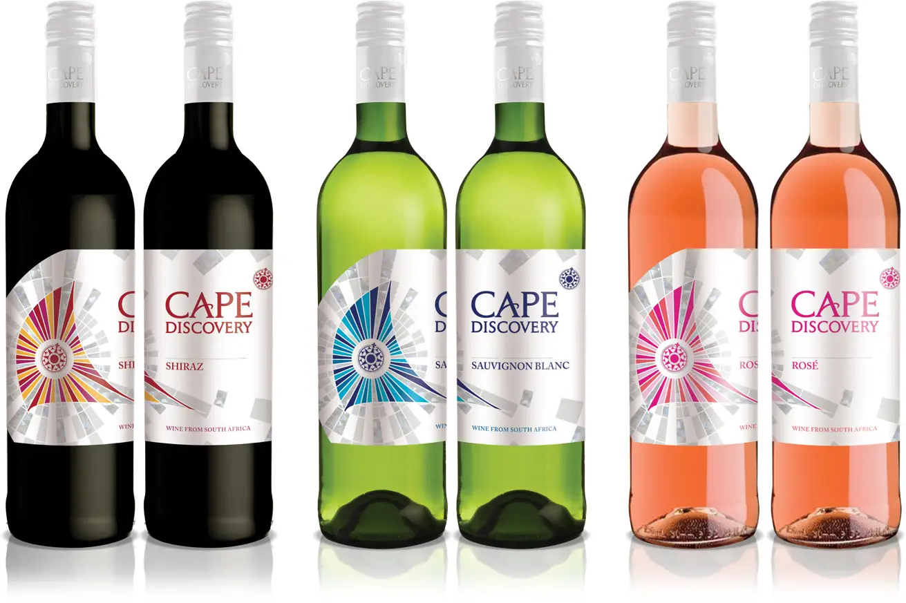 Cape Discovery Lifestyle wine range with new label design