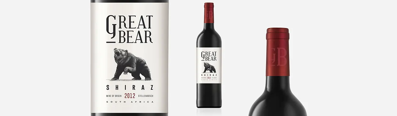 Great-Bear wine label