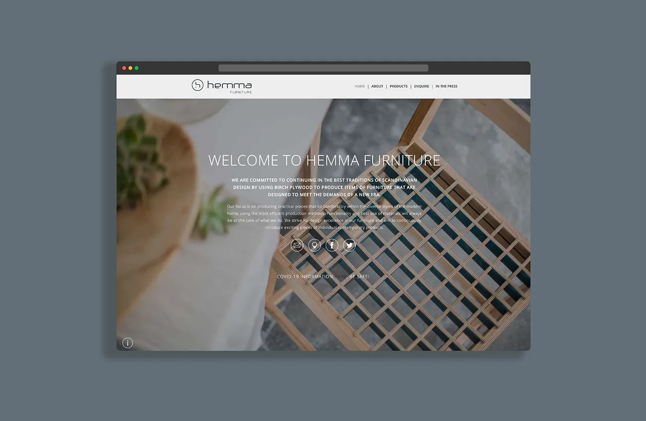 hemma furniture website home