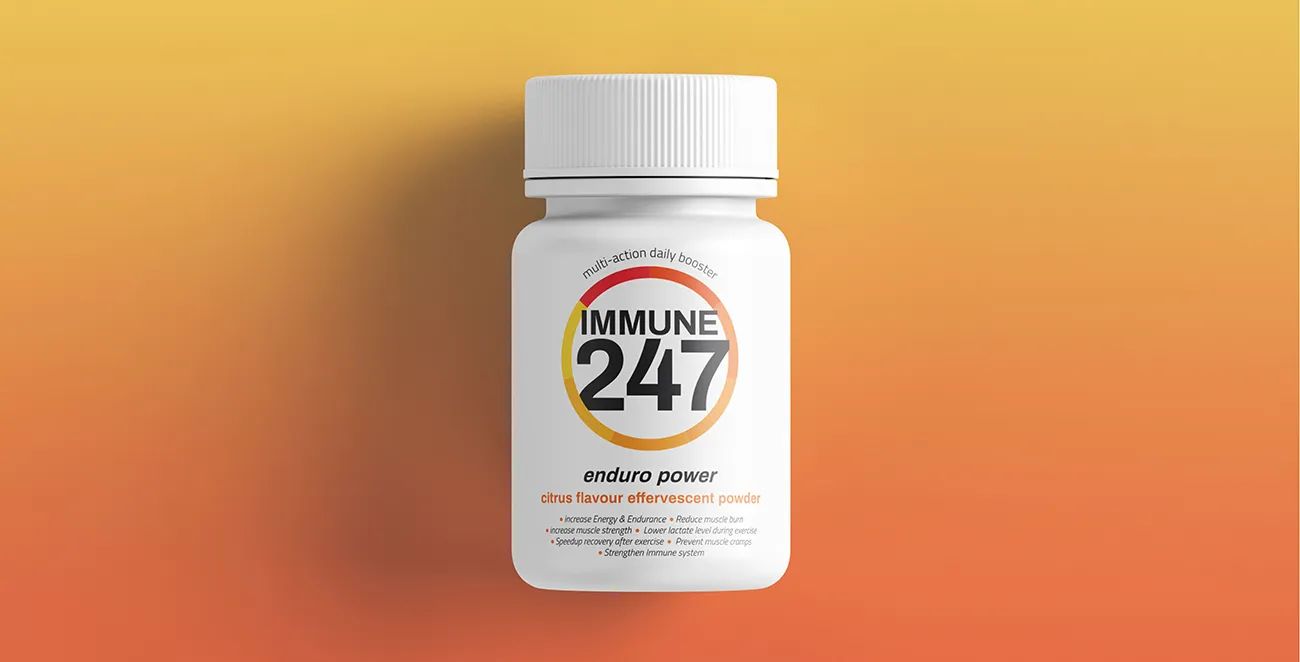 Immune247 packaging design