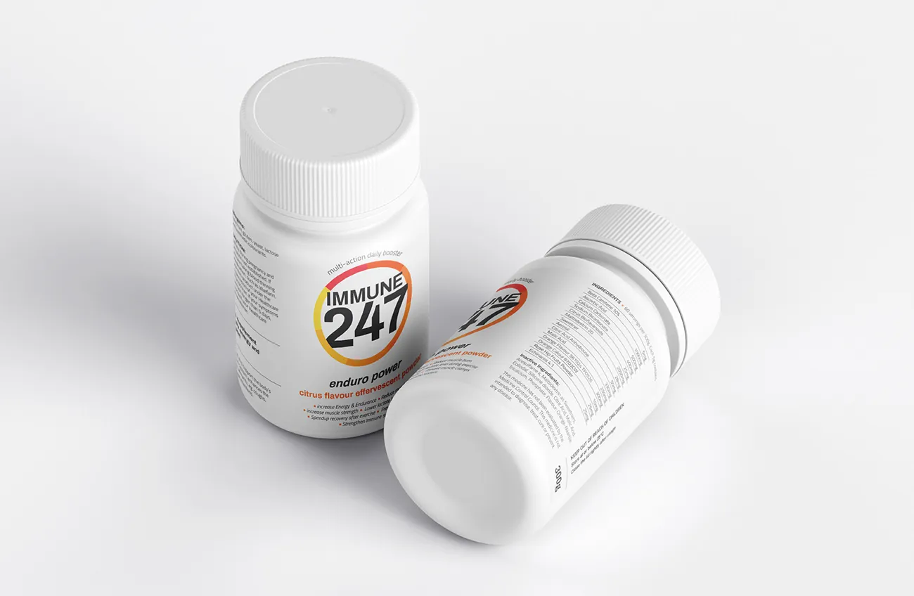 Immune247 supplement packaging tube