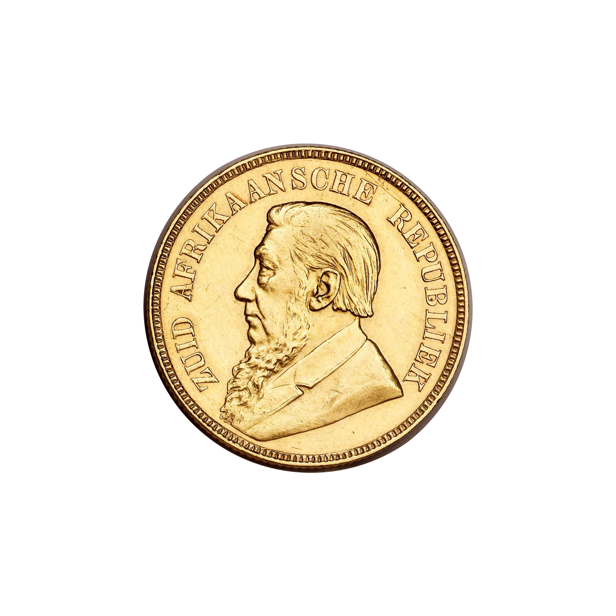 Kruger pond coin which served as inspiration for Kruger International's logo design