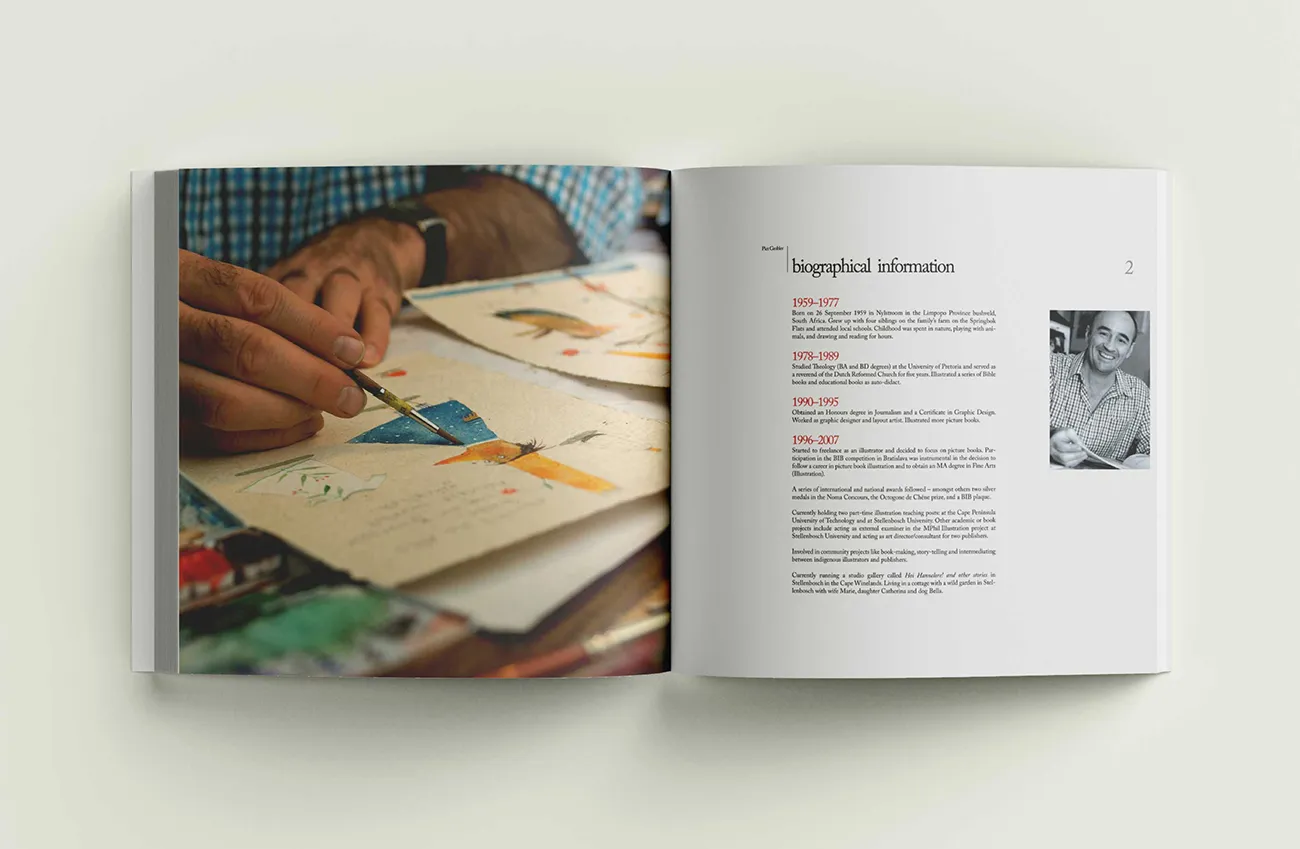 Piet Grobler book pages
