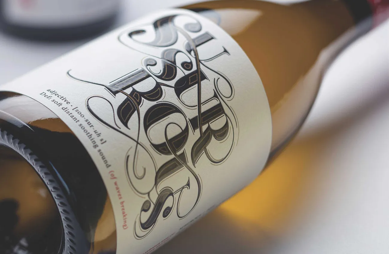 Rascallion Wines close up label