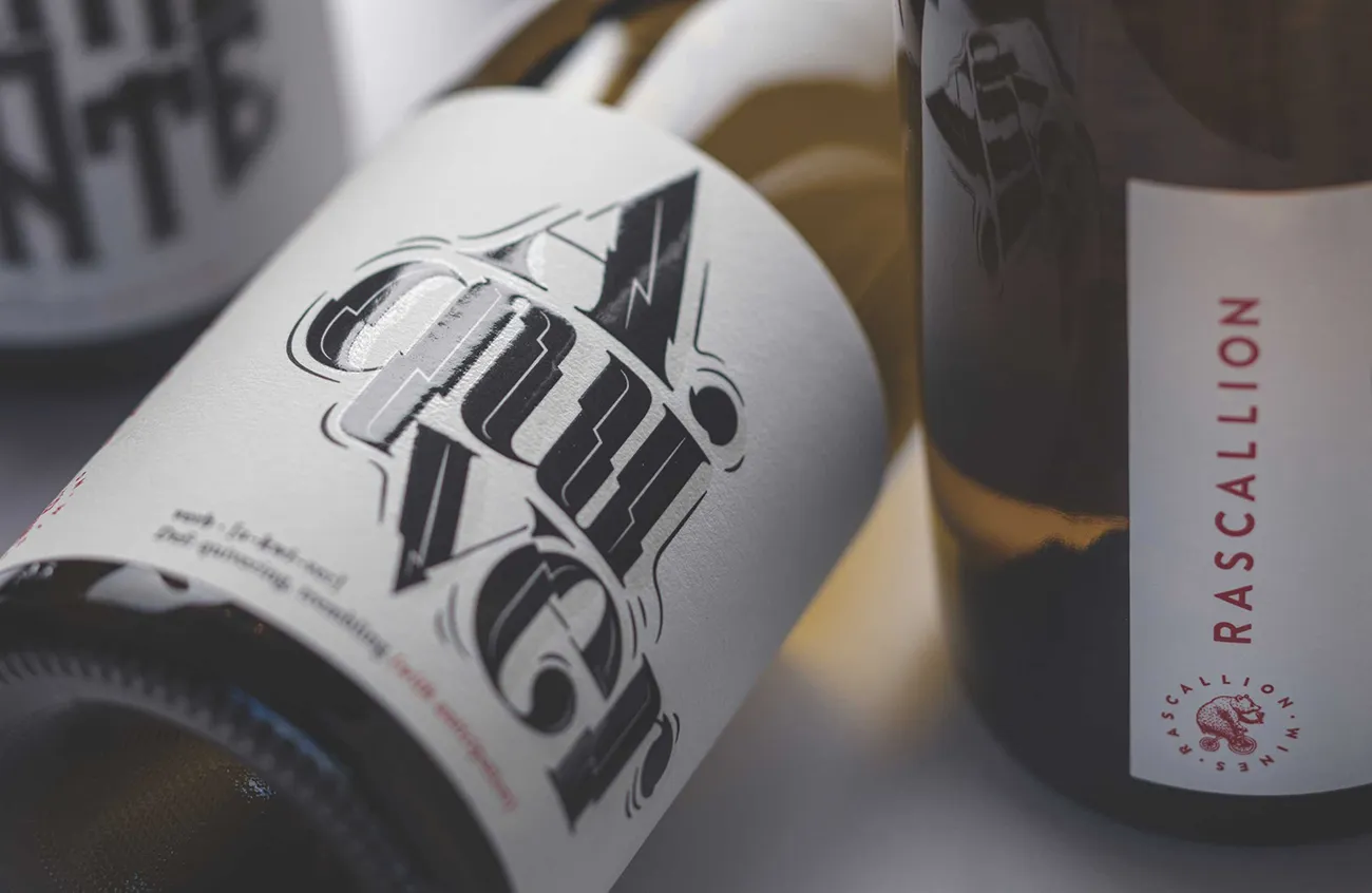 Rascallion Wines close up
