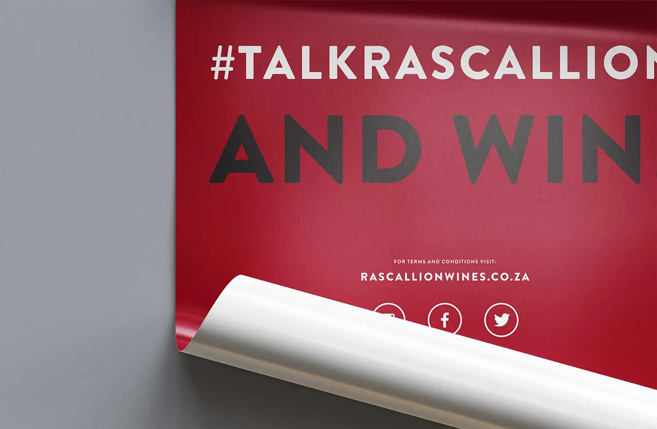 Rascallion Wines poster
