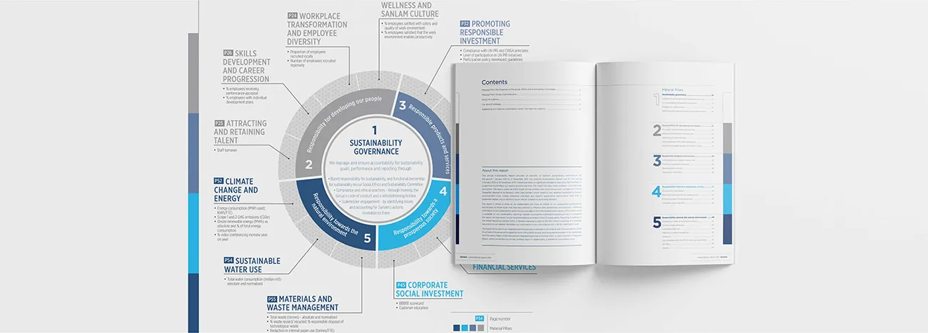 Sanlam Annual Report pages