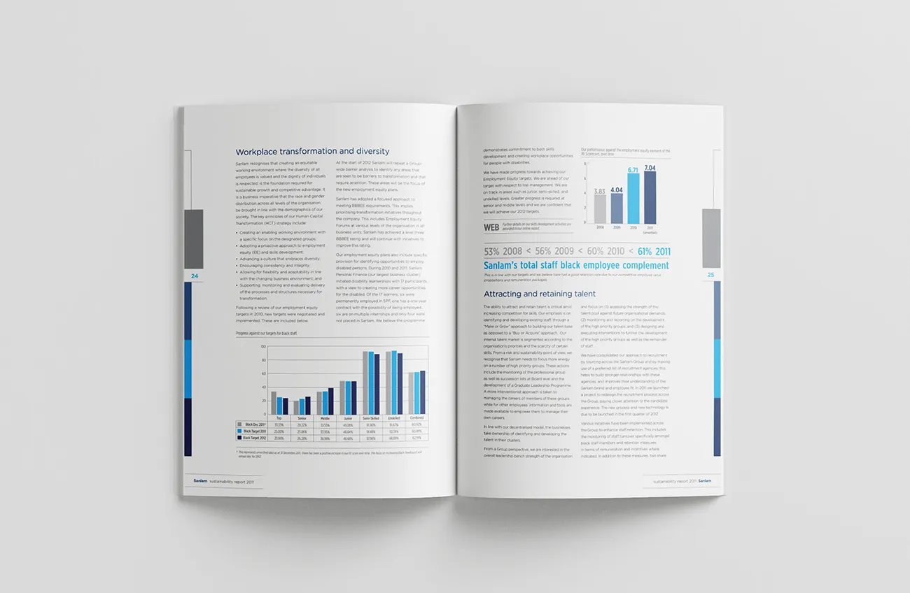 Sanlam Annual Report pages