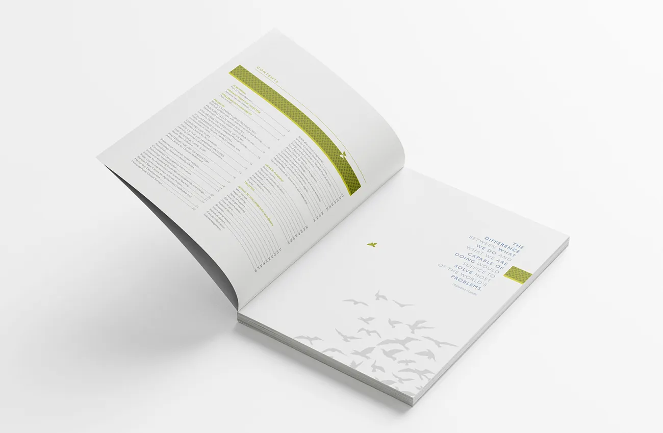 University of Stellenbosch Donors Report pages