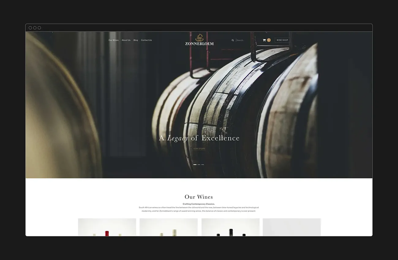 Zonnebloem website homepage banner